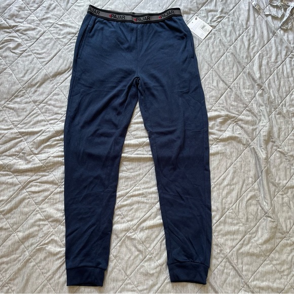 Pajar Blue Joggers with Tapered Cuffs S - Picture 1 of 7